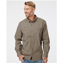 Dri Duck Mens Tall Craftsman Woven Shirt