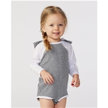 Rabbit Skins Infant Long Sleeve Fine Jersey Bodysuit With Ears