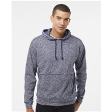 J America Adult Cosmic Poly Fleece Hooded Sweatshirt