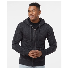 J. America Vintage Zen Fleece Full - Zip Hooded Sweatshirt