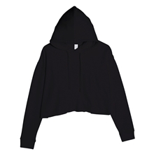 Lane Seven Ladies Cropped Fleece Hoodie