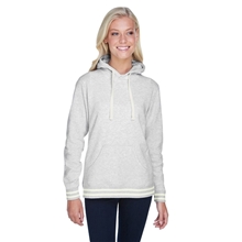J America Ladies Relay Hooded Sweatshirt
