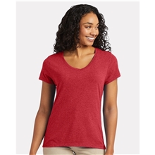 Hanes Ladies Perfect - T Triblend V - Neck T - shirt