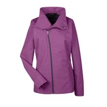 North End Ladies Edge Soft Shell Jacket with Convertible Collar