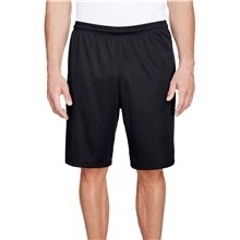 A4 Mens 9 Inseam Pocketed Performance Short