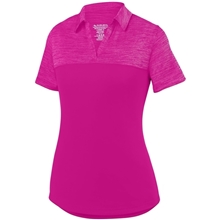 Augusta Sportswear Ladies Shadow TonalHeather Polo
