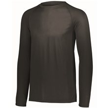 Augusta Sportswear Adult Attain Wicking Long - Sleeve T - Shirt
