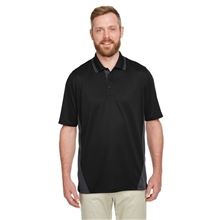 Harriton - Mens Tall Flash Snag Protection Plus IL Colorblock Polo