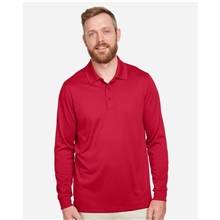 Harriton - Mens Tall Advantage Long Sleeve Snag Protection Plus IL Polo