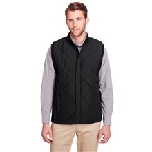 UltraClub Mens Dawson Quilted Hacking Vest