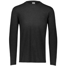 Augusta Sportswear Adult Tri - Blend Long Sleeve T - Shirt