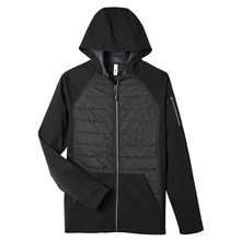 CORE365 Unisex Techno Lite Hybrid Hooded Jacket
