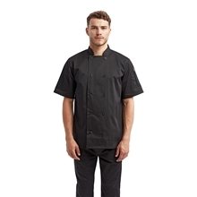 Artisan Collection by Reprime Unisex Short - Sleeve Recycled Chefs Coat