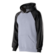 Holloway - Youth Cotton / Poly Fleece Banner Hooded Sweatshirt