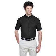 CORE365 Mens Tall Optimum Short - Sleeve Twill Shirt