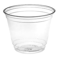 9 oz Soft Sided Plastic Cup