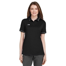 Under Armour Ladies Tipped Teams Performance Polo