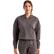 TriDri - Womens Alice Half - Zip Hooded Sweatshirt