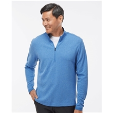 Adidas - 3- Stripes Quarter - Zip Sweater