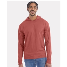 ComfortWash by Hanes - Garment - Dyed Jersey Hooded Long Sleeve T - Shirt