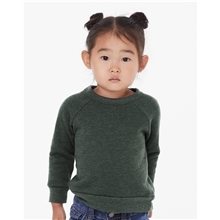 BELLA + CANVAS - Toddler Sponge Fleece Raglan Sweatshirt