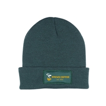 Knit Beanie With Patch