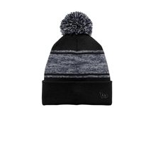 Embroidered New Era (R) Knit Chilled Pom Beanie