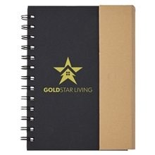 Eco Magnetic Notebook With Sticky Notes Pen