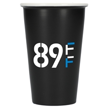 Dimple Double Wall Ceramic Cup 10oz