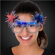 Patriotic LED Stars Glasses