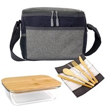 Quilted Bamboo Lunch Set