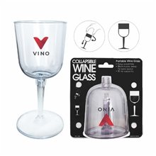 10 oz Portable - Collapsible Economy Portable Wine Glass