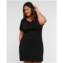 LAT Ladies Fine Jersey V - Neck Coverup
