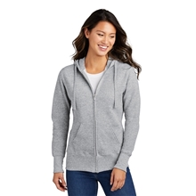 Port Company(R) Ladies Core Fleece Full - Zip Hooded Sweatshirt
