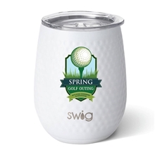 Swig(R) 14 oz Golf Partee Wine Cup, Full Color Digital