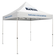 10- ft. Square Event Tent Full - Color Dye Sublimation (3 Location)