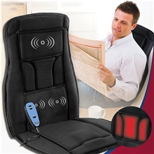 Conair Heated Massage Back Seat Cushion