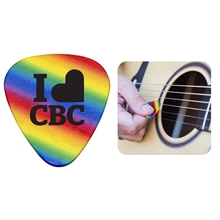 Rainbow Guitar Pick