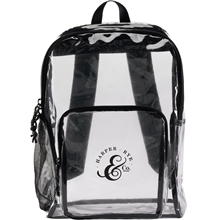 Lucent Deluxe Clear PVC Backpack