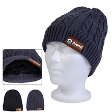 THE COZY Cable Knit Beanie With Fluffy Soft Lining