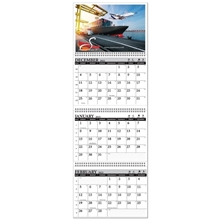 3 Month View Budget Full Color Wall Calendar