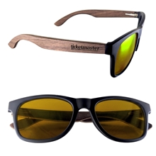 Polarized or Mirror Wood Miami Sunglasses