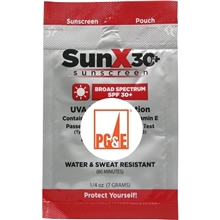 Sunscreen Packet with Custom Label