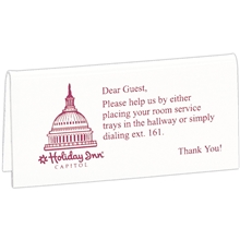 Economy Plastic Signs 25-50 sq. in.