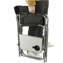 Directors Chair (300lb Capacity) with Side Table