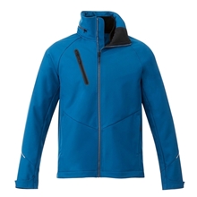 Mens PEYTO Waterproof Softshell Jacket with Roll - Away Hood