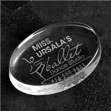 Oval Paperweight