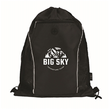 Eco - Friendly rPET Drawstring Bag with Mesh