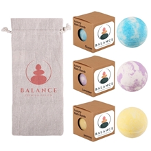 Luxury Bath Bombs 3 Piece Set