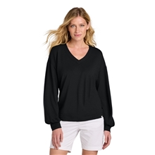 TravisMathew Wms Long Weekend V - Neck